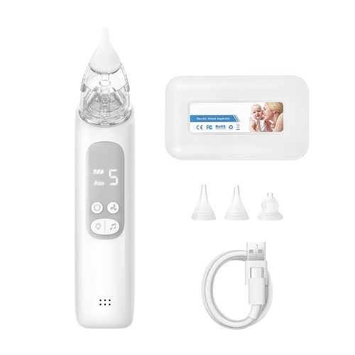 BC026 Professional Electric Nasal Aspirator | 5-Speed 65kPa Quiet