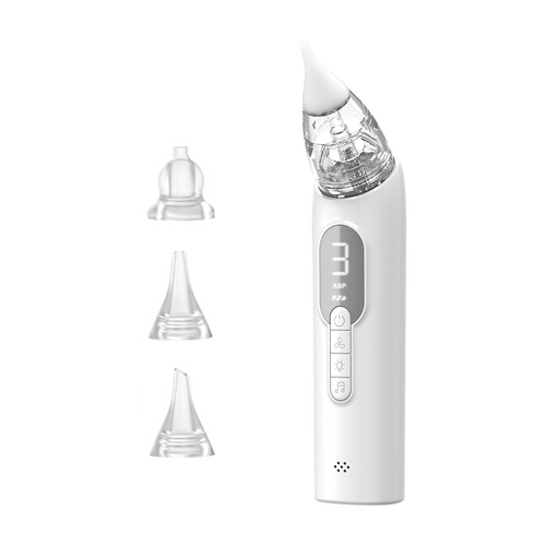 BC028 Electric Baby Nasal Aspirator | Music & Light | 65kPa 3-Speed